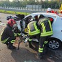 Le immagini dell'incidente