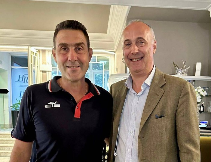 Daniele Parisi (a sinistra) con Roberto Vannacci