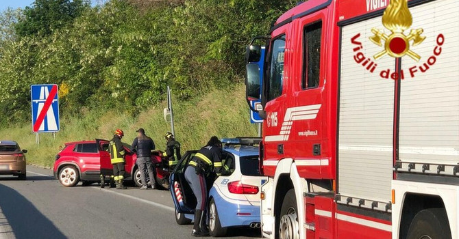 L'incidente di questa mattina a Somma Lombardo
