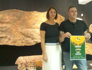 Il vicesindaco Perusin con Stefano Morandini Il vicesindaco Perusin con Stefano Morandini