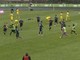 Varesina di nuovo avanti. L'esultanza dopo il gol di Manicone