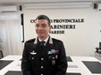 Il maggiore Di Caprio, comandante del Nucleo Investigativo