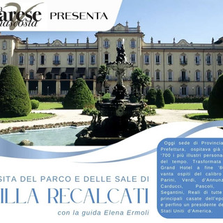 Visite guidate alla scoperta di Villa Recalcati con la Varese Nascosta