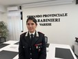 Il maggiore Menga, comandante della Compagnia di Saronno