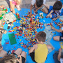 Un momento della festa a Brebbia