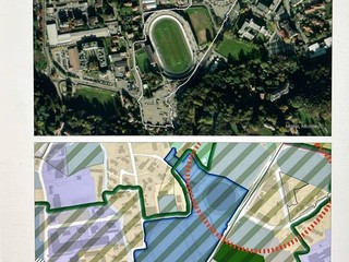 Le piantine relative allo stadio e all'area sportiva di Masnago presenti nel nuovo Pgt di Varese Le piantine relative allo stadio e all'area sportiva di Masnago presenti nel nuovo Pgt di Varese