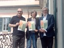 Enzo Laforgia, Elena Castiglioni e Emilio Paccioretti a Palazzo Estense Enzo Laforgia, Elena Castiglioni e Emilio Paccioretti a Palazzo Estense