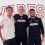 Ioannis Kastritis al centro tra Zach Sogolow e Maksim Horowitz