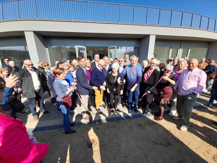 L'inaugurazione odierna del nuovo centro anziani di Varese