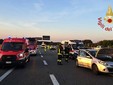 I vigili del fuoco sul luogo dell'incidente I vigili del fuoco sul luogo dell'incidente
