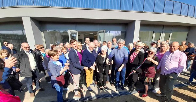 L'inaugurazione odierna del nuovo centro anziani di Varese