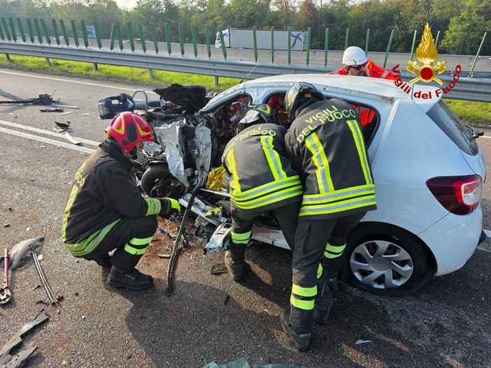 Le immagini dell'incidente Le immagini dell'incidente