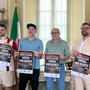 Gli organizzatori di Rock the Jungle insieme all'assessore alla Cultura del Comune di Varese Enzo Laforgia