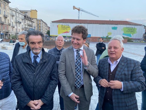 VIDEO. «Uffici pubblici e polizia locale all'ex Caserma, il cuore di Varese sarà sicuro»