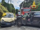 Scontro tra auto lungo la Provinciale 69 a Laveno: tre persone ferite Scontro tra auto lungo la Provinciale 69 a Laveno: tre persone ferite