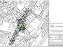Mappa dell'intervento programmato per la realizzazione della rotatoria di Besozzo sulla superstrada