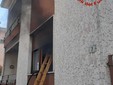 I vigili del fuoco sul posto I vigili del fuoco sul posto