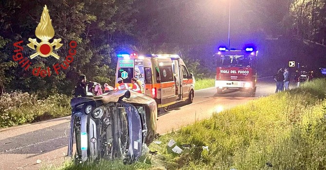 Le immagini dell'incidente