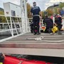 Le operazioni di soccorso a Como Le operazioni di soccorso a Como