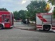 I vigili del fuoco al lavoro a Cavaria
