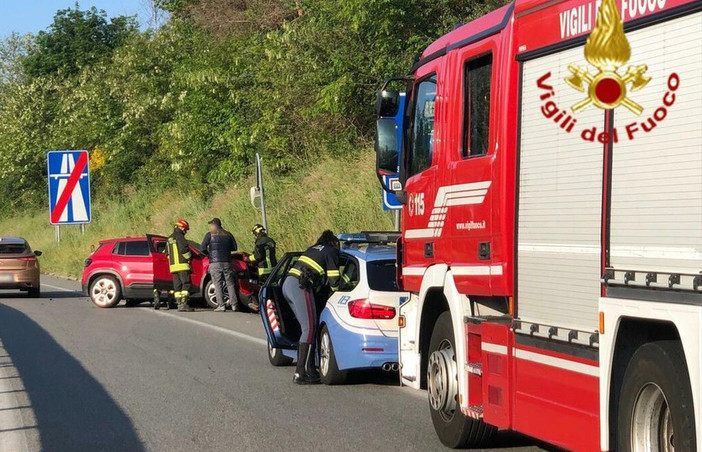 L'incidente di questa mattina a Somma Lombardo