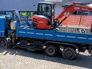 Ritrovato e recuperato il camion con escavatore rubato al fratello dell'ex deputato Matteo Bianchi Ritrovato e recuperato il camion con escavatore rubato al fratello dell'ex deputato Matteo Bianchi