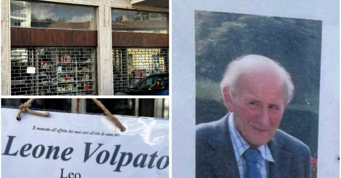 Leone Volpato e il suo negozio di via Monastero Vecchio a Casbeno