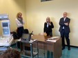 Alcuni momenti della presentazioni delle apparecchiature donate al Del Ponte di Varese