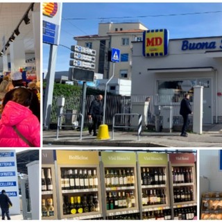 Ha riaperto il rinnovato punto vendita MD che ha riaperto questa mattina in viale Borri a Varese