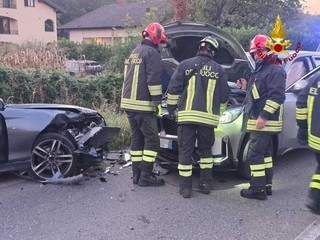 Le immagini dell'incidente sulla Varesina Le immagini dell'incidente sulla Varesina