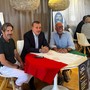 Da sinistra Galparoli, Ferrazzi e Mazzola Da sinistra Galparoli, Ferrazzi e Mazzola