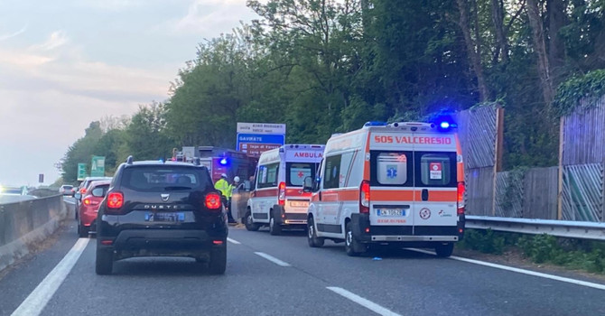 I soccorsi sul posto