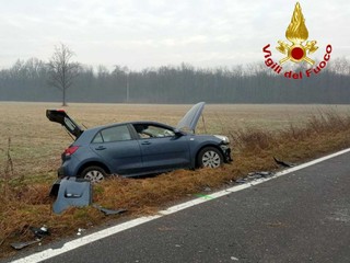 Le immagini dell'incidente di Tradate