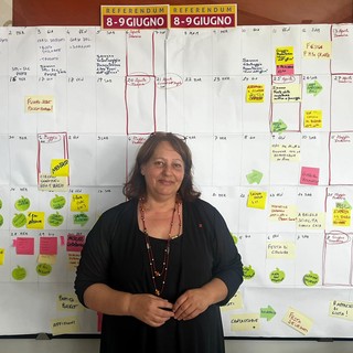 Stefania FIletti, segretaria generale della CGIL di Varese