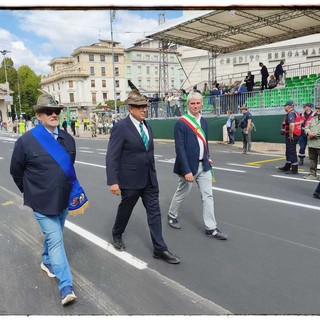 Il sindaco di Varese Davide Galimberti e il presidente della Provincia di Varese Marco Magrini a Bergamo Il sindaco di Varese Davide Galimberti e il presidente della Provincia di Varese Marco Magrini a Bergamo