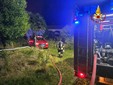 Le immagini dell'incendio di Cocquio Le immagini dell'incendio di Cocquio