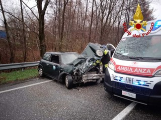 Le immagini dei soccorsi a Gemonio Le immagini dei soccorsi a Gemonio