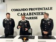 Da sinistra: il capitano Coppola, il colonnello Gagliardo e il capitano Dantonia Da sinistra: il capitano Coppola, il colonnello Gagliardo e il capitano Dantonia