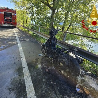 Motorino a fuoco a Brezzo di Bedero