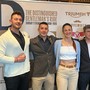 Da sinistra: Lorenzo Fognani, Leonardo Bossi, Paola Durante e Massimo Magnoni durante la presentazione dell'evento in Camera di Commercio a Varese