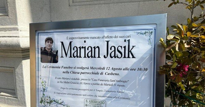 Marian, amico per sempre: «Non ti dico addio, ti dico ciao» Marian, amico per sempre: «Non ti dico addio, ti dico ciao»