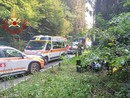 I soccorsi sul luogo dell'incidente