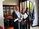 Gerry Scotti con la rettrice dell'Università dell'Insubria Maria Pierro e il ministro dell'Università e della Ricerca Anna Maria Bernini Gerry Scotti con la rettrice dell'Università dell'Insubria Maria Pierro e il ministro dell'Università e della Ricerca Anna Maria Bernini