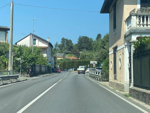 Il punto dove è accaduto l'incidente Il punto dove è accaduto l'incidente