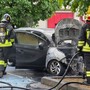I vigili del fuoco al lavoro a Cavaria