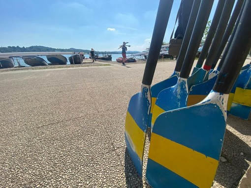 Un caldo pomeriggio di maggio alla Canottieri Varese
