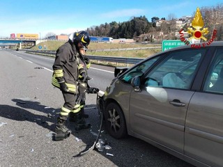 Le immagini dell'incidente Le immagini dell'incidente