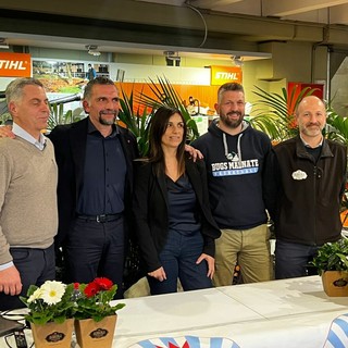Gli attori protagonisti alla presentazione di oggi da Agricola della School Cup