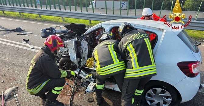 Le immagini dell'incidente Le immagini dell'incidente
