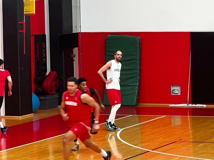 Amedeo Della Valle nell'allenamento di oggi al Campus Amedeo Della Valle nell'allenamento di oggi al Campus